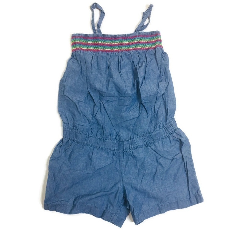 CHILDREN’S place Girls 8Y soft jean romper